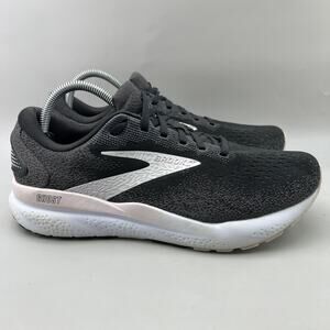 Brooks Ghost 16 Running Sneakers Women Size 11 B Black Comfort Cushion Low Shoes